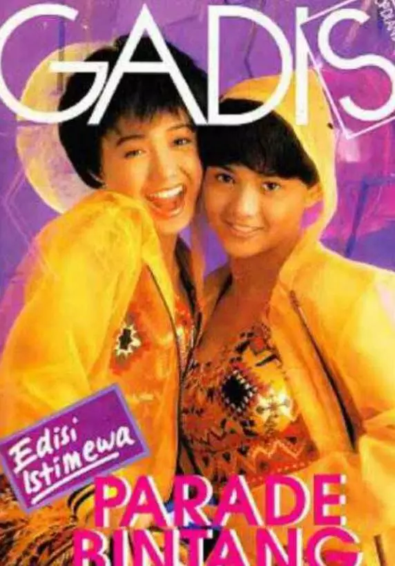 kakak-adik seleb majalah lawas © Facebook