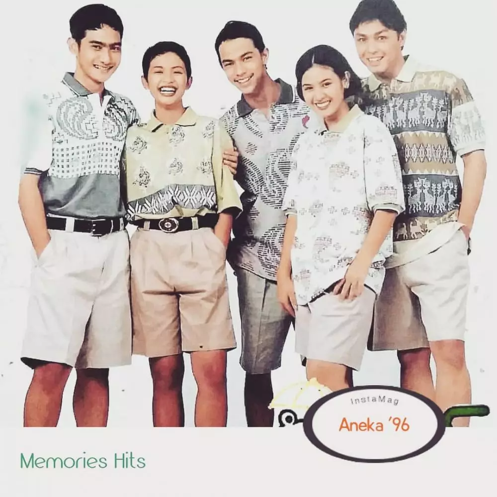 kakak-adik seleb majalah lawas © Instagram