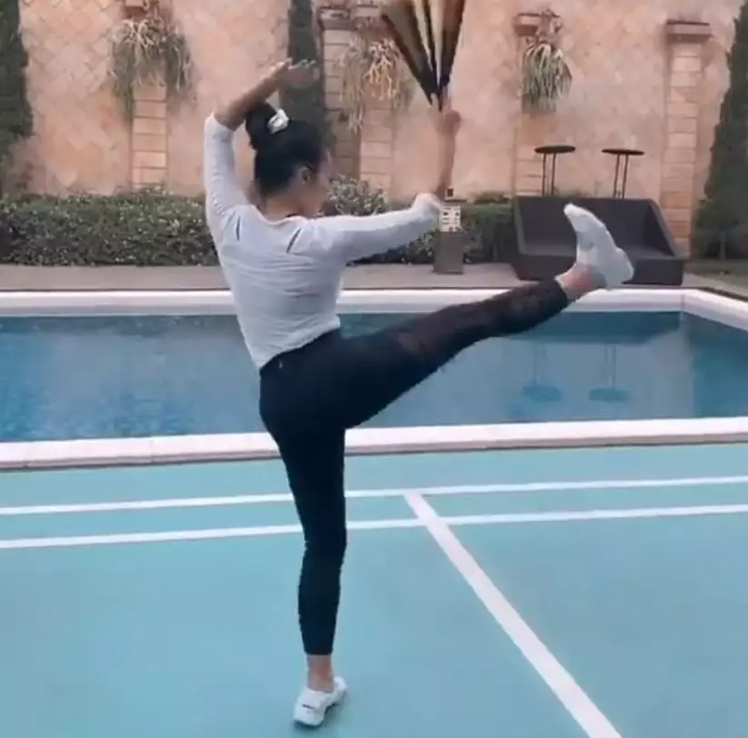 KD olahraga wushu © Instagram KD olahraga wushu © Instagram