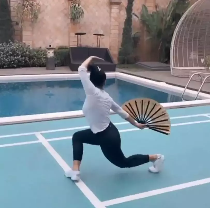 KD olahraga wushu © Instagram KD olahraga wushu © Instagram