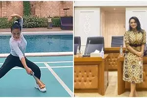 10 Momen Krisdayanti berlatih wushu, luwes peragakan jurus