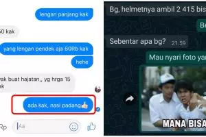 11 Balasan chat dari penjual ini endingnya lucu-lucu ngeselin