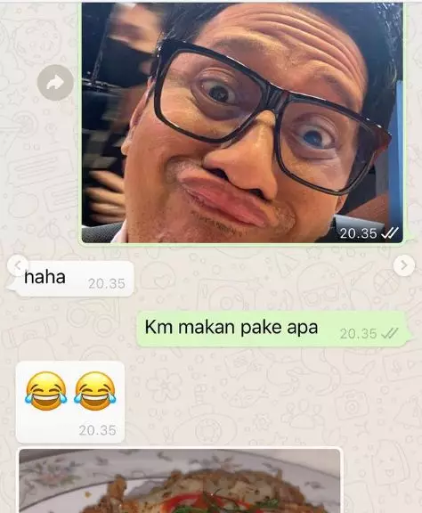 Andre Taulany unggah chat © Instagram/@andreastaulany Andre Taulany unggah chat © Instagram/@andreastaulany