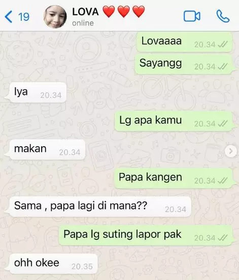 Andre Taulany unggah chat © Instagram/@andreastaulany Andre Taulany unggah chat © Instagram/@andreastaulany