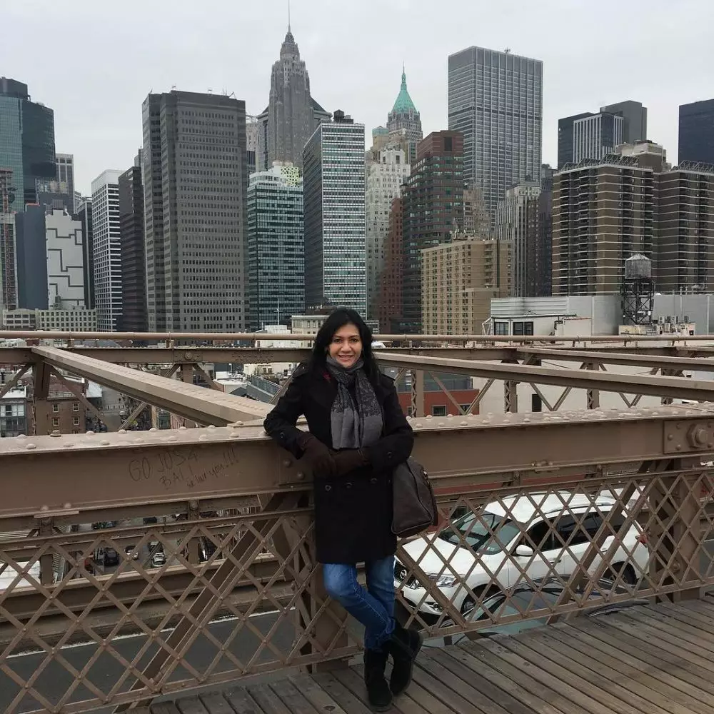 potret terbaru christine panjaitan © instagram