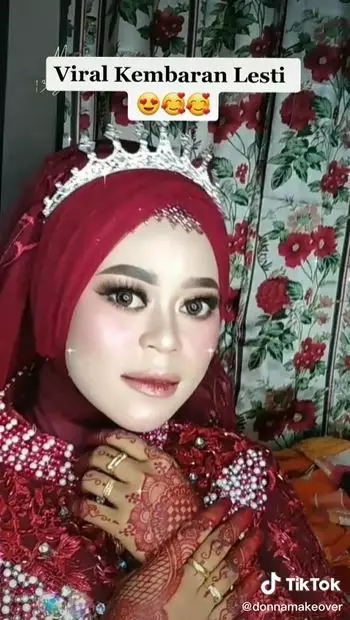 viral pengantin mirip lesty kejora Berbagai sumber