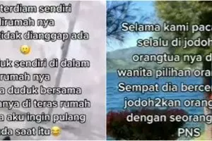 Viral kisah haru wanita bertemu orang tua pacarnya, berakhir pahit