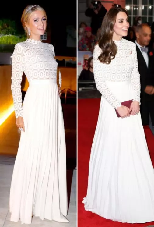 seleb kembaran baju dengan Kate Middleton © 2021 brilio.net