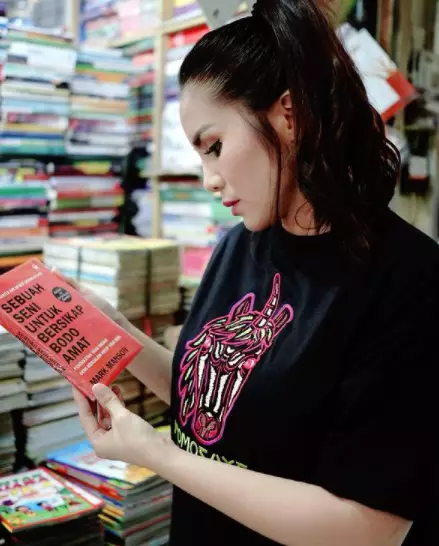 Momo Geisha di tempat tak biasa © 2021 brilio.net