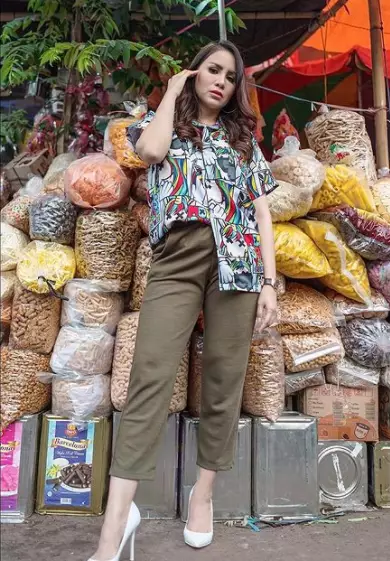 Momo Geisha di tempat tak biasa © 2021 brilio.net