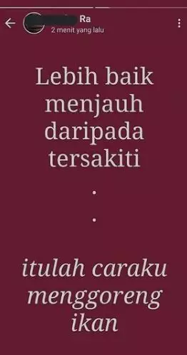 status wa lucu orang saat masak Instagram