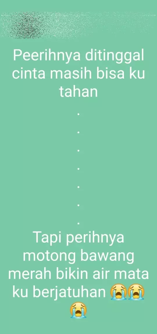 status wa lucu orang saat masak Instagram