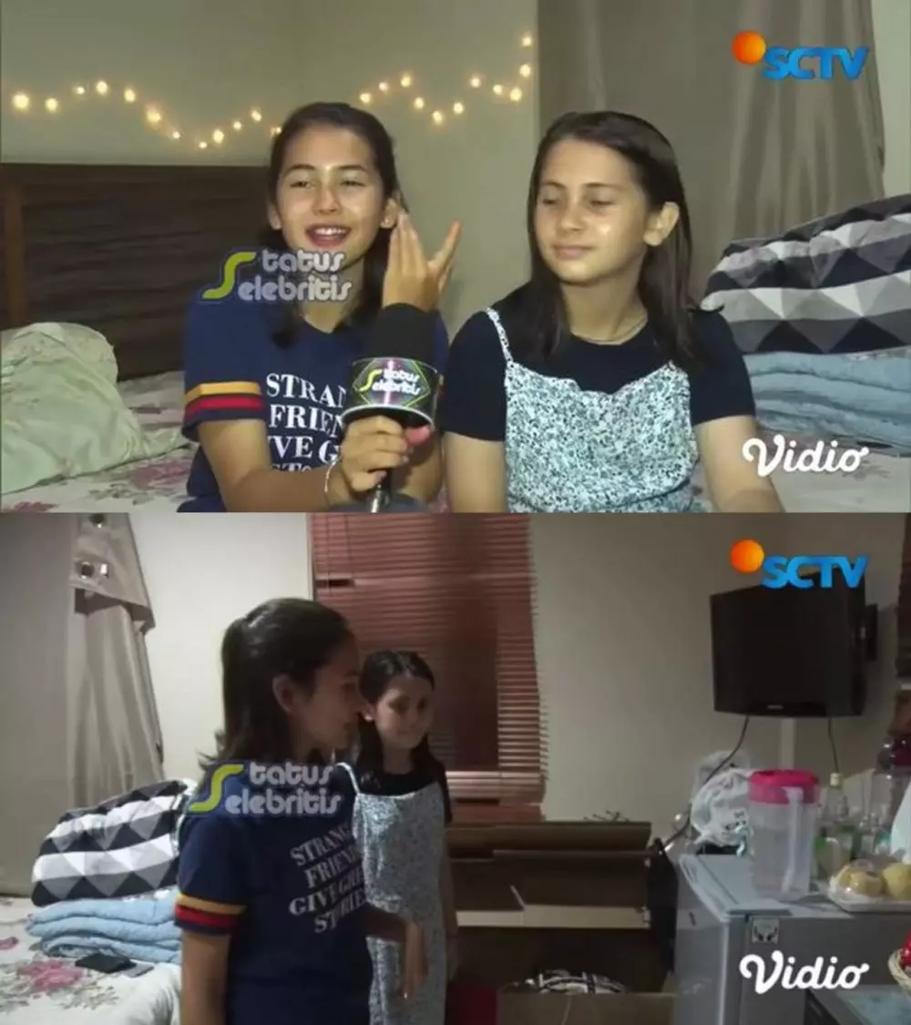 Penampakan kamar seleb di lokasi syuting dari berbagai sumber Penampakan kamar seleb di lokasi syuting dari berbagai sumber