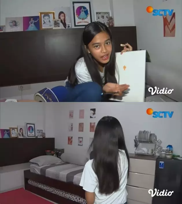 Penampakan kamar seleb di lokasi syuting dari berbagai sumber Penampakan kamar seleb di lokasi syuting dari berbagai sumber