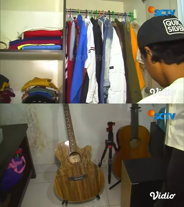Penampakan kamar seleb di lokasi syuting dari berbagai sumber Penampakan kamar seleb di lokasi syuting dari berbagai sumber