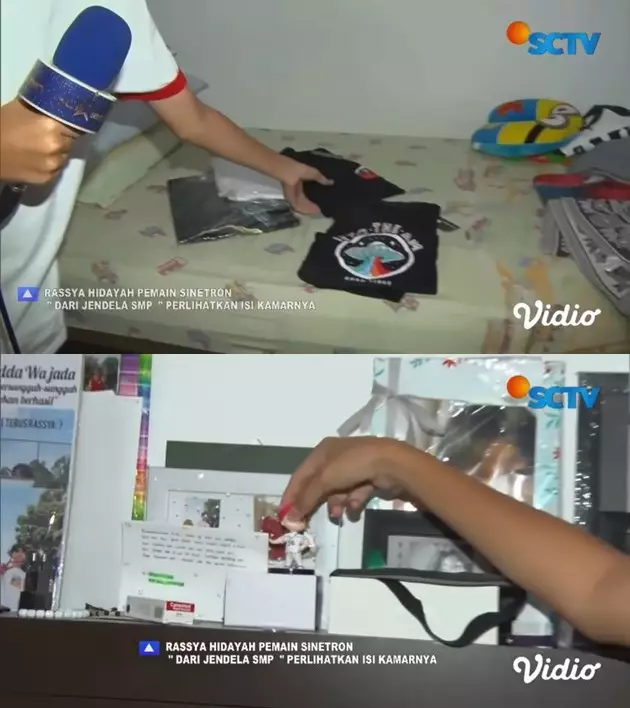 Penampakan kamar seleb di lokasi syuting dari berbagai sumber Penampakan kamar seleb di lokasi syuting dari berbagai sumber