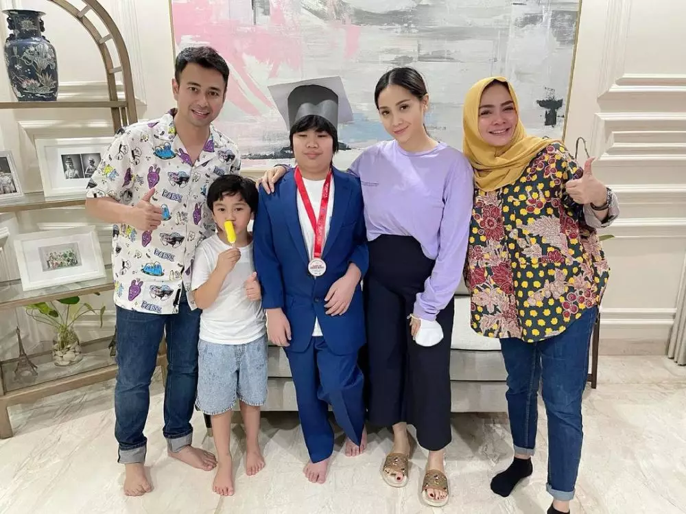 Gavrel lulus SD © Instagram