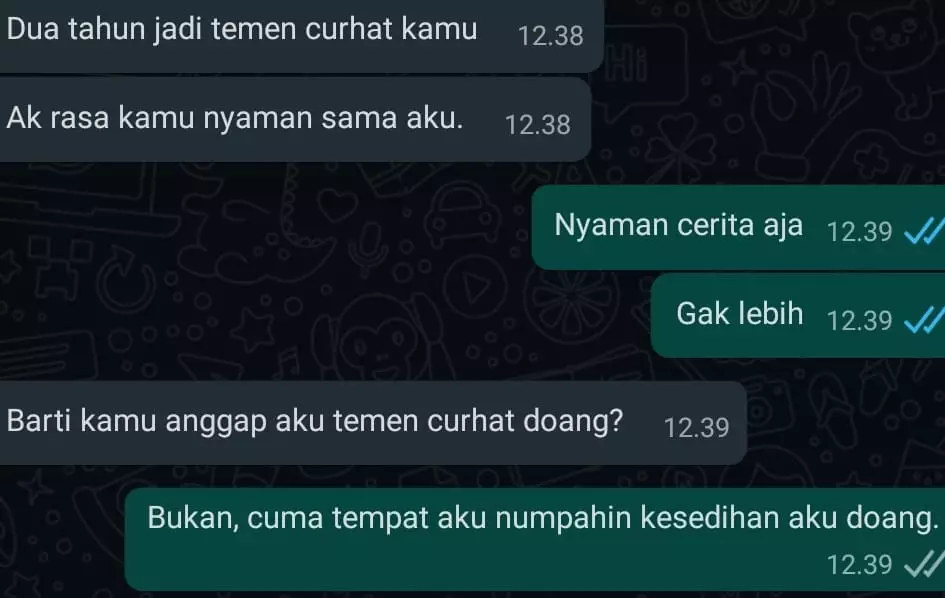 chat lucu nanya kejelasan hubungan Berbagai sumber