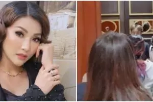 9 Penampakan kamar tidur Sarwendah, banyak koleksi tas mewah