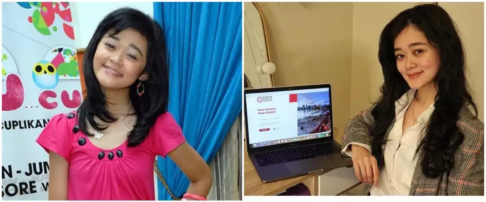 Potret dulu vs kini 8 pemain Namaku Mentari © 2021 brilio.net