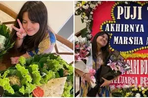 10 Momen kelulusan Marsha Aruan, disemangati ibunda lanjut kuliah S2