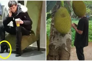 10 Momen pas orang dengan benda di tempat umum ini bikin kucek mata