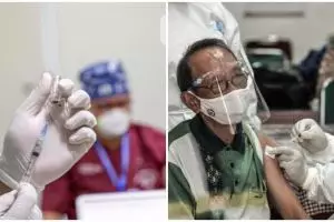 Pemda Cianjur beri lansia ayam usai vaksin Covid-19