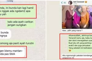 10 Chat lucu tanya jawab suami istri ini endingnya kocak abis