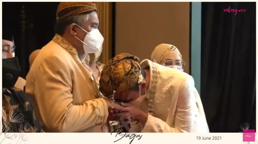 Momen pernikahan pemeran Farel di Heart Series YouTube dan Instagram