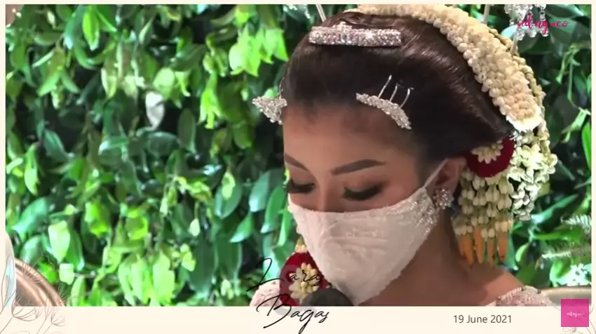 Momen pernikahan pemeran Farel di Heart Series YouTube dan Instagram