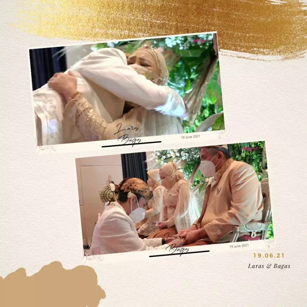 Momen pernikahan pemeran Farel di Heart Series YouTube dan Instagram