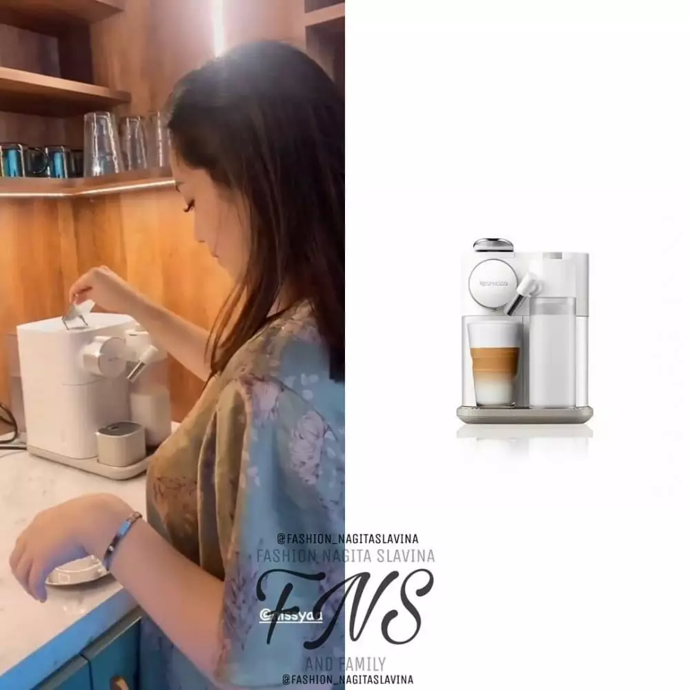 peralatan ngopi dan ngeteh Nagita Slavina © Instagram/@fashion_nagitaslavina