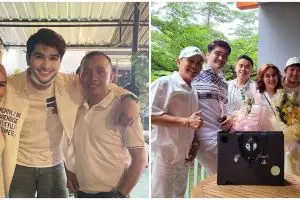 8 Potret hangat Brata Angga dan keluarga Ayu Ting Ting, curi perhatian