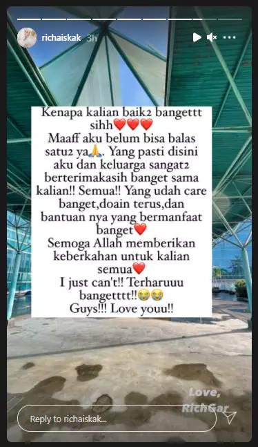 potret kondisi terkini Gary Iskak Instagram potret kondisi terkini Gary Iskak Instagram