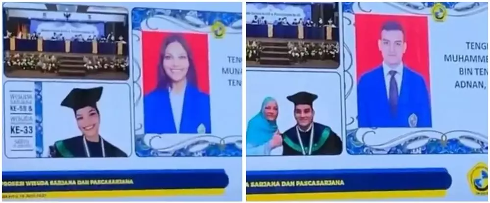 kelulusan tengku nadira adnan © instagram