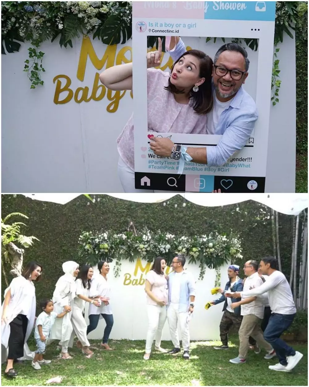 dekorasi baby shower seleb bernuansa outdoor © berbagai sumber dekorasi baby shower seleb bernuansa outdoor © berbagai sumber