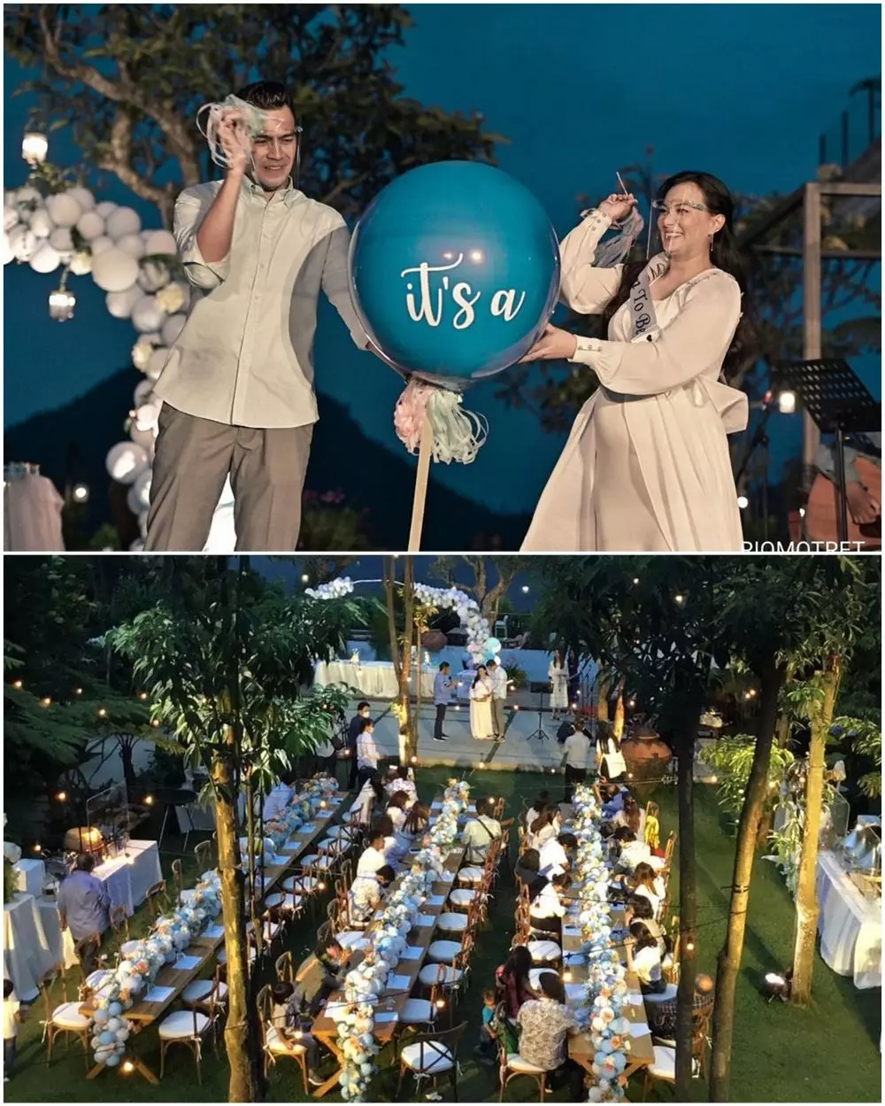 dekorasi baby shower seleb bernuansa outdoor © berbagai sumber dekorasi baby shower seleb bernuansa outdoor © berbagai sumber