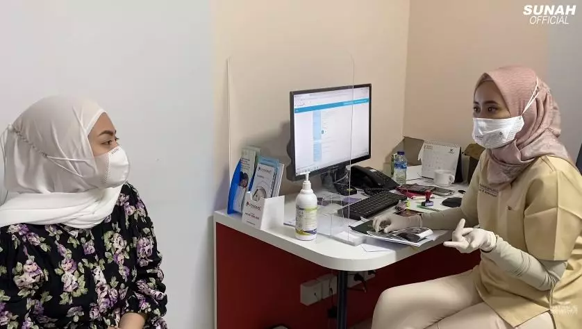 momen nathalie cek kandungan ungkap jenis kelamin © YouTube