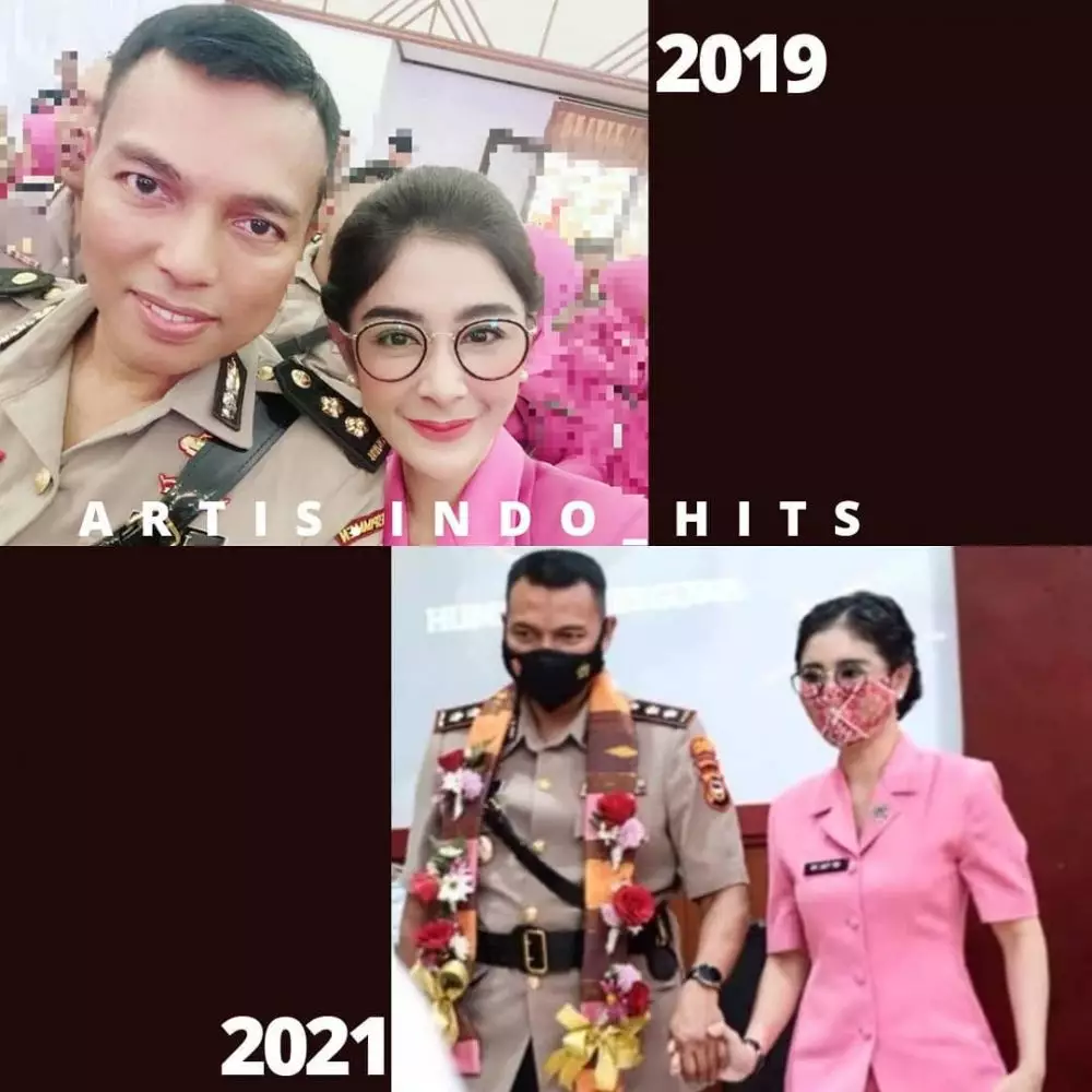 potret Uut Permatasari saat dampingi Sertijab Suami Instagram potret Uut Permatasari saat dampingi Sertijab Suami Instagram