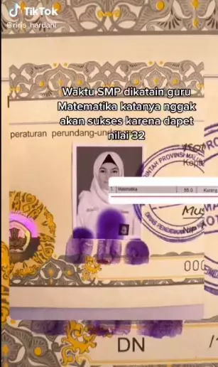 wanita dihina tak akan sukses © TikTok