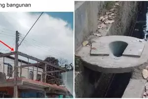 10 Potret lucu bangunan manfaatkan benda sekitar ini kreatif pol