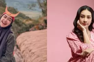 Gaya 5 seleb berkebun sambil kenakan caping, Ria Ricis curi perhatian