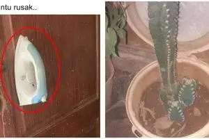 10 Ide kreatif pakai perabotan rusak ini kocak tapi unik