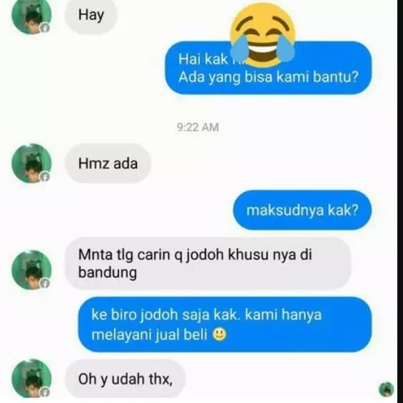 chat lucu gombalin pedagang online shop © 2021 twitter.com