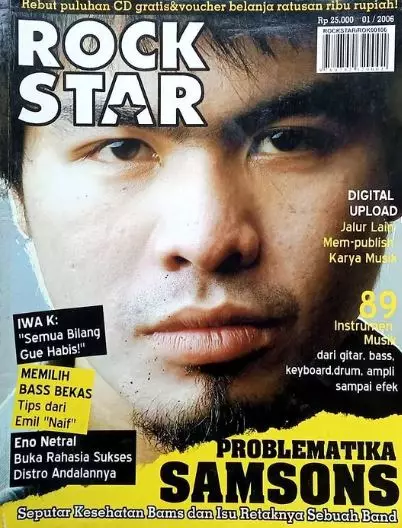 vokalis band di cover majalah © berbagai sumber vokalis band di cover majalah © berbagai sumber