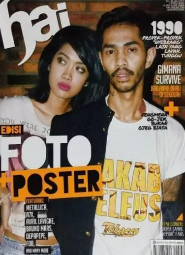 vokalis band di cover majalah © berbagai sumber vokalis band di cover majalah © berbagai sumber