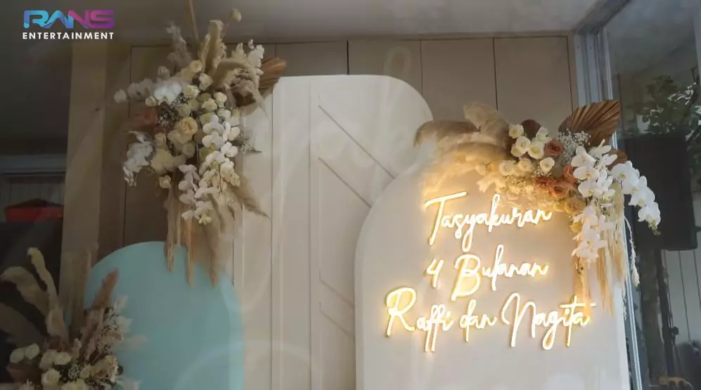 hidangan tasyakuran Nagita © YouTube