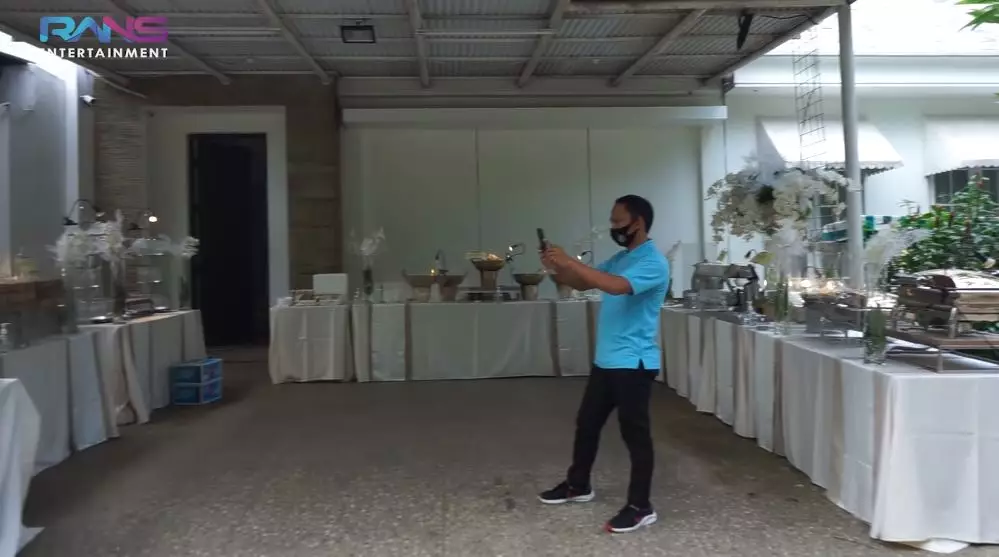 hidangan tasyakuran Nagita © YouTube