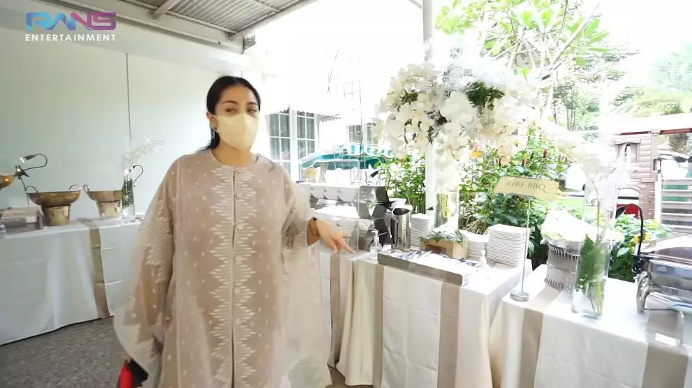 hidangan tasyakuran Nagita © YouTube