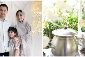 8 Potret hidangan tasyakuran kehamilan Nagita Slavina, bak di resto